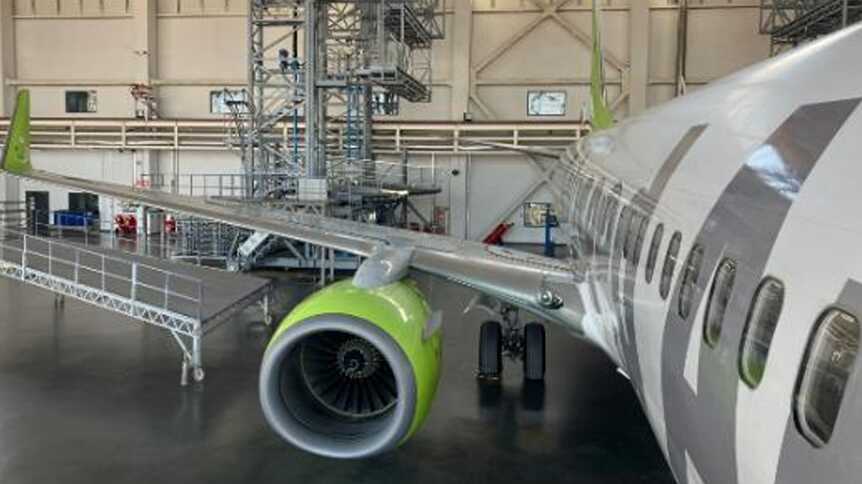 ソラシドエア機体整備