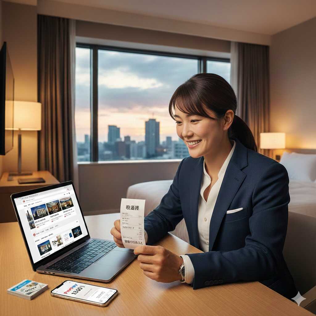 出張で得する人