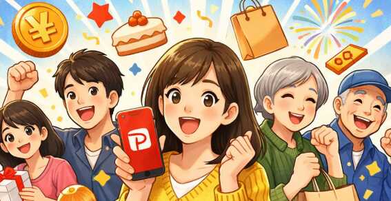 安くなり喜んでいる人